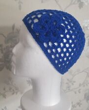 Blue flower crochet for sale  Shipping to Ireland