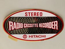 Sticker vintage radio d'occasion  La Séguinière
