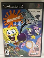 ⭐️⭐️Nicktoons Movin Sony Playstation 2 Nickelodeon Eye Toy Video Game For PS2 for sale  Shipping to South Africa