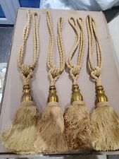 Gold curtain tie for sale  WALSALL