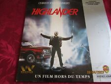 Laserdisc film highlander d'occasion  Sérifontaine