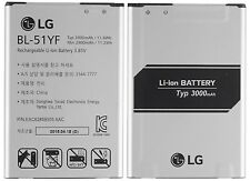 NUEVO FABRICANTE DE EQUIPOS ORIGINALES LG Batería de iones de litio recargable para LG G4 (3000mAh 3.8V) BL-51YF segunda mano  Embacar hacia Argentina