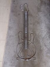Metal guitar shaped for sale  TAUNTON