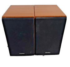Used, Pair of TEAC LS-MC90 60 Watt Speakers Bookshelf Glossy Faux Wood Finish Tested for sale  Shipping to South Africa