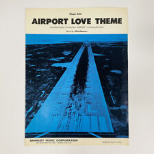 Usado, Partituras de piano tema Airport Love da produção Ross Hunters comprar usado  Enviando para Brazil