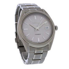 Seiko Essentials relógio de quartzo masculino mostrador cinza titânio SUR369 comprar usado  Enviando para Brazil