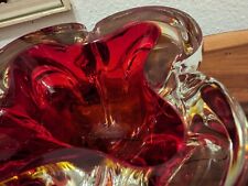 Murano glas aschenbecher gebraucht kaufen  Döhlau