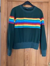 Shein jumper rainbow for sale  EXETER