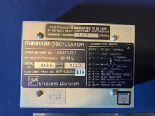 Used, TESTED - Efratom model 100323-001 10MHz 24V Rubidium Oscillator Free Shipping for sale  Shipping to South Africa