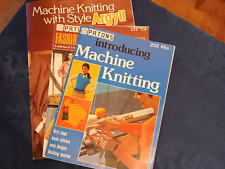 Knitting machine books for sale  BAGSHOT