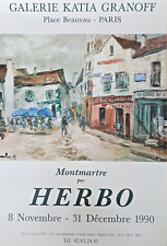 Fernand herbo poster d'occasion  Vanves