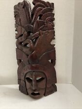 Mayan wooden aztec for sale  Hanover Park