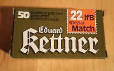 Rare 1980s Eduard Kettner empty Ammo Box 22 LR Made in West-Germany , used for sale  Shipping to South Africa