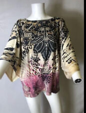 Impresionante Blusa Multicolor de Marca Simply Irresistible Talla 2X segunda mano  Embacar hacia Mexico