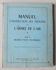 Manuel instruction troupes d'occasion  Saint-Pierre-le-Moûtier
