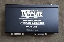 TRIPP-LITE VGA com AUDIO OVER Cat5 EXTENDER UNIDADE LOCAL B130-101A *Sem adaptador CA comprar usado  Enviando para Brazil