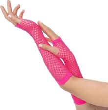 Neon fishnet gloves for sale  LONDON