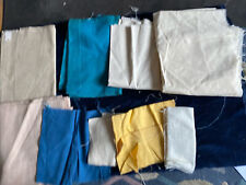 Fabric remnants linen for sale  LONDON