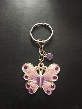 Butterfly style keyring for sale  ABINGDON