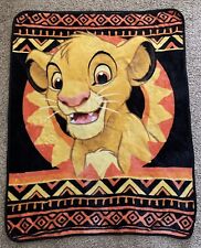 Cobertor de pelúcia Disney Rei Leão Simba 36x46” Northwest Co. comprar usado  Enviando para Brazil