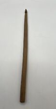 Agulha de crochê antiga feita à mão de madeira | Mancha média | 9,75 pol comprar usado  Enviando para Brazil