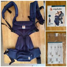 Ergobaby Omni 360 - All Positions Cool Air Mesh Baby Carrier - Midnight Blue for sale  WOTTON-UNDER-EDGE