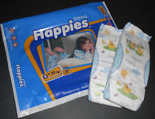 Used, Happies Baby Diapers Size 6 23-36kg 80 lbs Child Bedwetting Sample Lot Of 2 for sale  Shipping to South Africa