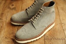 Grenson grey suede for sale  Shipping to Ireland