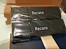 Used, 2Pcs Black High Quality Car Seat Belt Shoulder Cover Pad Fit For  RECARO  for sale  Shipping to South Africa