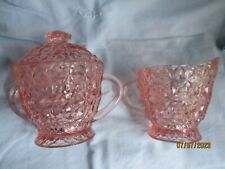 Pink depression glass for sale  Holly