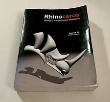 Usado, Rhinoceros 3.0 NURBS modelagem apenas para Windows guia do usuário comprar usado  Enviando para Brazil