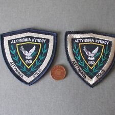 Cyprus police patches for sale  UTTOXETER