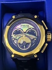 Invicta Reserve Elite 52mm relógio cronógrafo suíço de quartzo etiqueta roxa! comprar usado  Enviando para Brazil