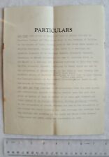 1938 signed sales for sale  STOKE-ON-TRENT