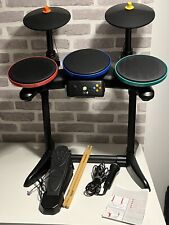 Guitar Hero Band Hero Xbox 360 Wireless Drum Kit + Sticks, Pedal & Microphone for sale  Shipping to South Africa