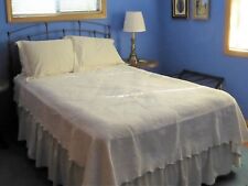 Ivory ruffled bed for sale  Grants Pass