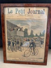 COUVERTURE PETIT JOURNAL 1901 COURSE CYCLISTE PARIS BREST TOUR DE FRANCE GARIN d'occasion  Dunkerque-
