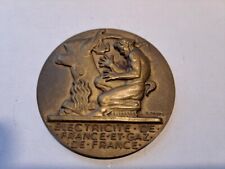 Médaille edf d'occasion  Pierre-de-Bresse