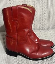 Red boots justin for sale  Van Buren