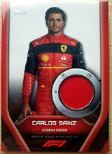 Used, 2022 Topps Formula 1 F1 Relics Carlos Sainz #F1RL-CSI for sale  Shipping to South Africa