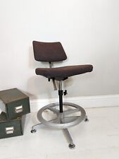 Industrial Factory Swivel Bar Stools Adjustable POSTAGE AVAILABLE , used for sale  Shipping to South Africa