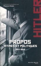 Hitler. propos intimes d'occasion  Rodez