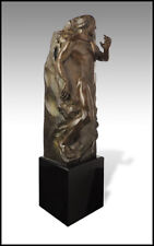 FREDERICK HART Adam Large Original BRONZE SCULPTURE Full Round Signed Relief Art for sale  Shipping to Canada