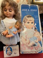 Jane & Jenny Musical Wind-Up Doll 19" Vintage With Original Box for sale  Shipping to South Africa