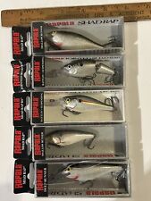 LOT OF 5 RAPALA CRANKBAIT SHAD RAPS FISHING LURES TACKLE BOX FIND... for sale  Shipping to South Africa