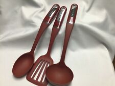 NEW! KITCHENAID RED NYLON AND SILICONE 6 PIECE SPATULA AND SPOON SET! -  general for sale - by owner - craigslist