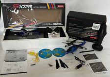 Lote de 2 mini helicópteros RC de interior Syma S107G y helicóptero de combate aéreo propulsor segunda mano  Embacar hacia Argentina