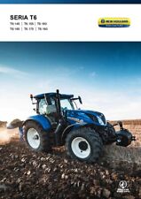 New Holland T6 09 / 2021 catalogue brochure tracteur na sprzedaż  PL