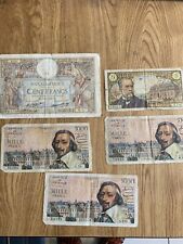 Billets ancien francs d'occasion  Luxeuil-les-Bains
