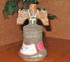 Vintage Vento Wine Bicentennial Liberty Bell Ceramic Bottle Made Italy - Empty  for sale  Shipping to South Africa